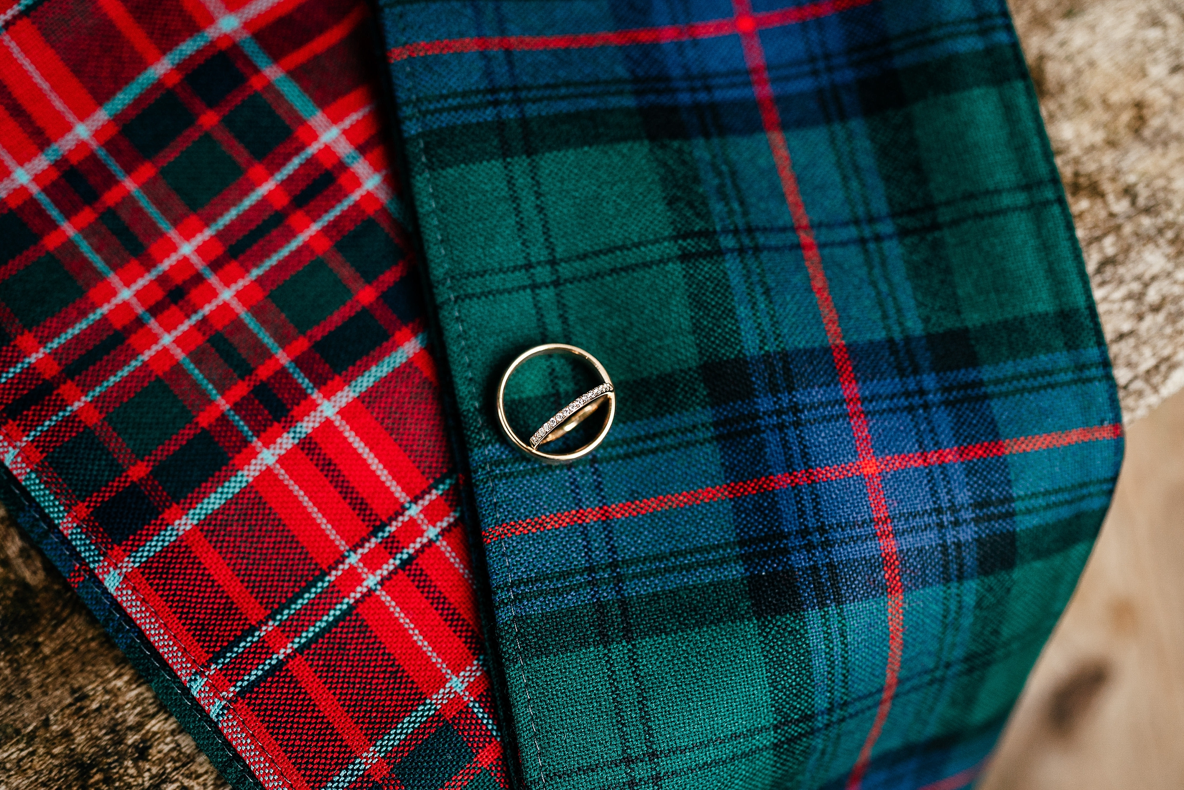 tartan is one of the wedding traditions scotland wearing a kilt or using tartan as a handfast